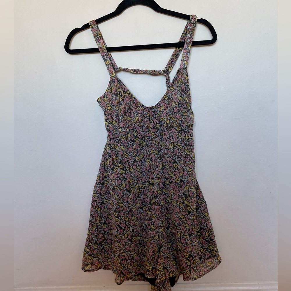 Sky to Moon Floral Romper